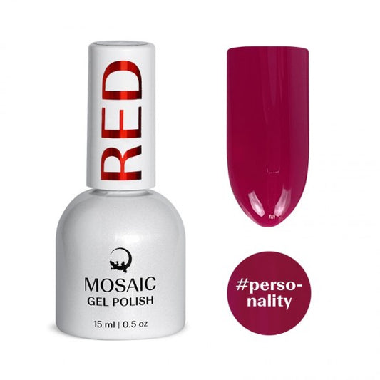 Gel Polish RED Collection - PERSONALITY 15ml TPO free