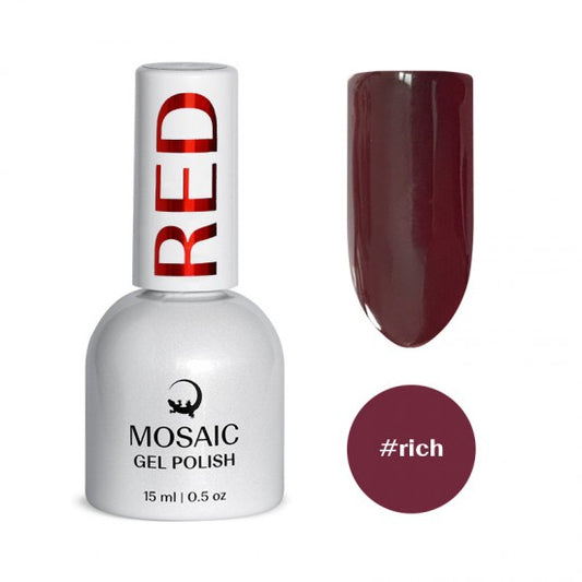 Gel Polish RED Collection - RICH 15ml TPO free