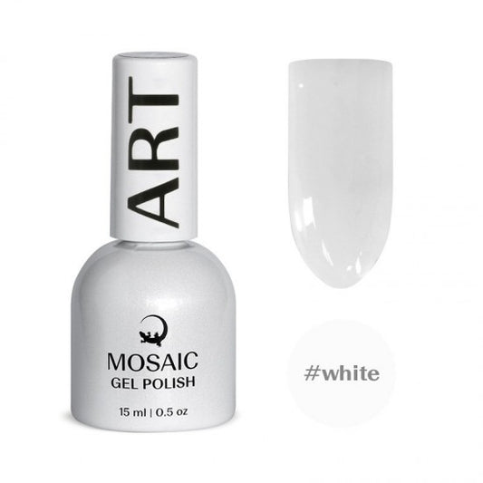 Gel Polish ART Collection - WHITE 15ml TPO free