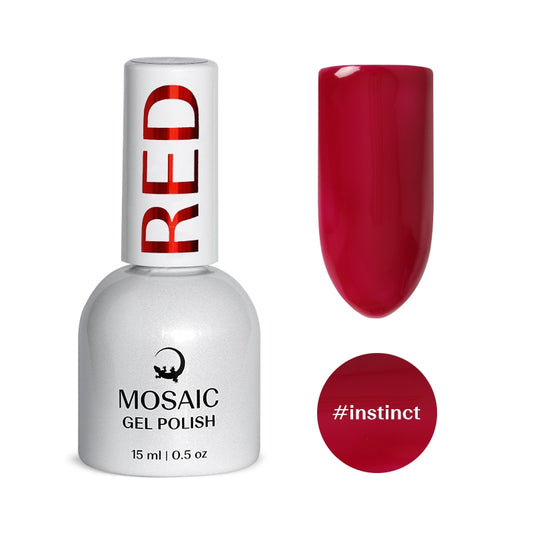Gel Polish RED Collection - INSTINCT 15ml TPO free