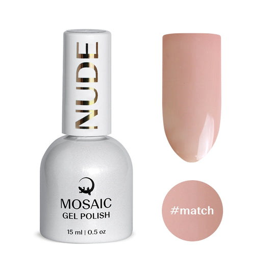 Gel Polish NUDE Collection - MATCH 15ml TPO &amp; HEMA free