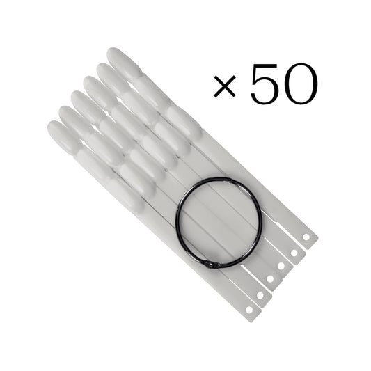 Oval Tip Sticks x50/pk.