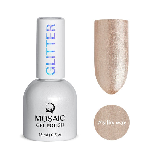 Gel Polish GLITTER Collection - SILKY WAY 15ml TPO free
