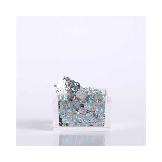 Holo silver Nail foil