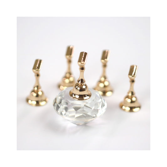 Nail tip stand - Clear /Accessory curve making model